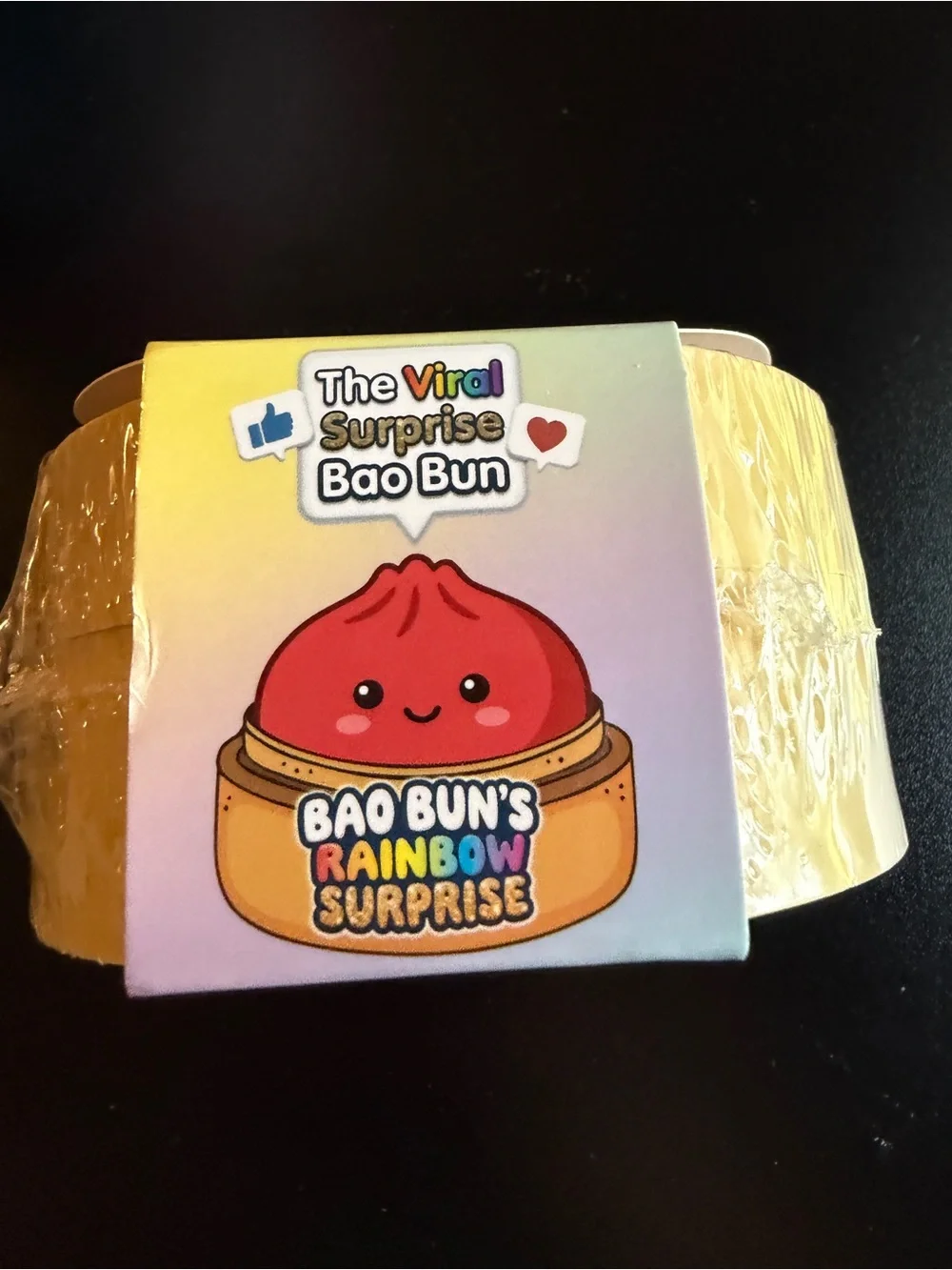 New Toy Master Bao Bun's Rainbow Surprise Dumpling Golden Series 1 Squishy 3+